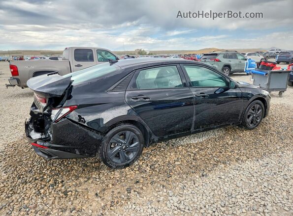 KMHLS4AG3MU103160 2021 HYUNDAI ELANTRA Black უკანა მარჯვენა