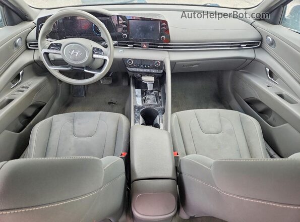 KMHLS4AG3MU103160 2021 HYUNDAI ELANTRA Black წინა პანელის ხედი