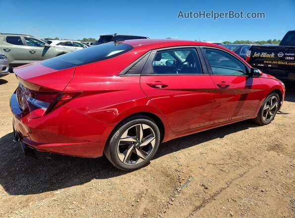 KMHLS4AG3PU401325 2023 HYUNDAI ELANTRA Red Rear right