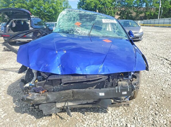 KMHLS4AG3PU445082 2023 HYUNDAI ELANTRA Blue Front view