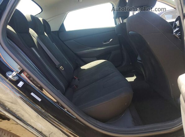 KMHLS4AG3PU515101 2023 HYUNDAI ELANTRA Черный Вид задних сидений