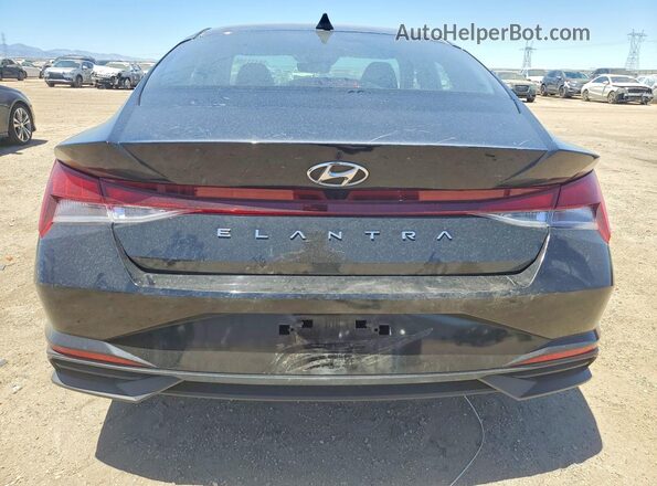 KMHLS4AG3PU515101 2023 HYUNDAI ELANTRA Черный Вид сзади