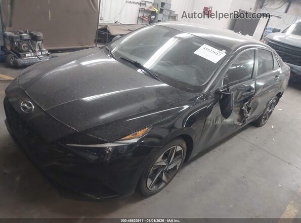 KMHLS4AG3PU516555 2023 HYUNDAI ELANTRA Gray Передня ліва чверть