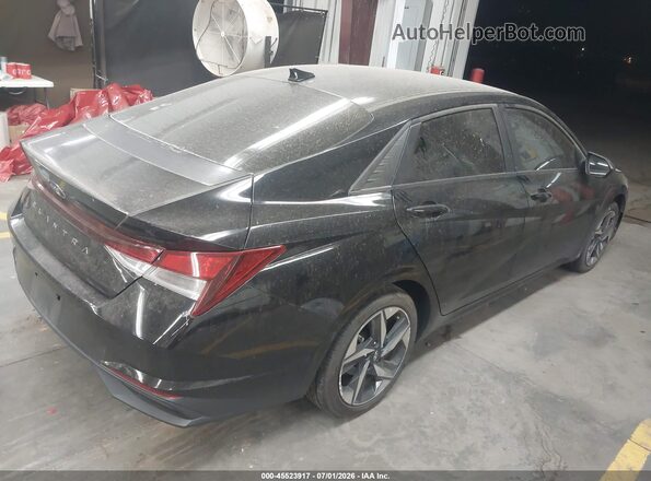 KMHLS4AG3PU516555 2023 HYUNDAI ELANTRA Gray Задня права чверть