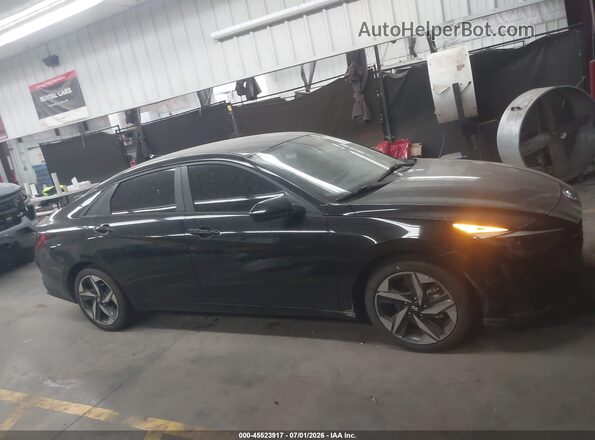 KMHLS4AG3PU516555 2023 HYUNDAI ELANTRA Gray Вид задньої частини салону