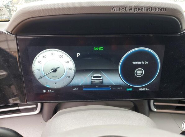KMHLS4AG3PU581597 2023 HYUNDAI ELANTRA Gray Widok zestawu wskaźników