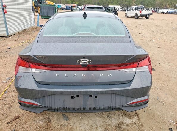KMHLS4AG3PU581597 2023 HYUNDAI ELANTRA Gray Widok z tyłu