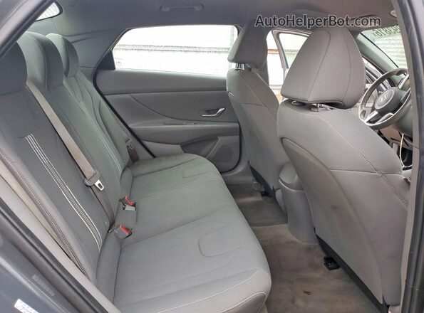 KMHLS4AG3PU581597 2023 HYUNDAI ELANTRA Gray Widok tylnych siedzeń