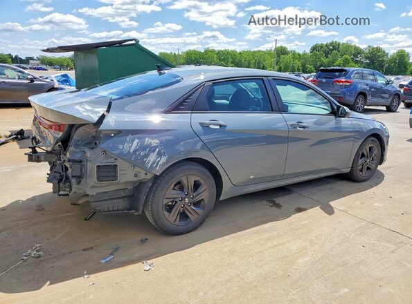 KMHLS4AG4NU367568 2022 HYUNDAI ELANTRA Gray უკანა მარჯვენა