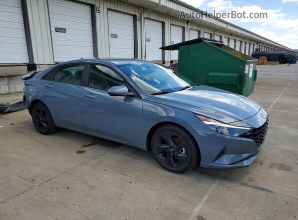 KMHLS4AG4NU367568 2022 HYUNDAI ELANTRA Gray წინა მარჯვენა