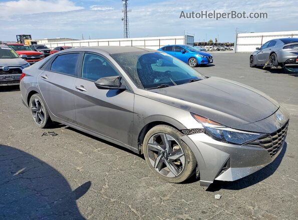 KMHLS4AG4PU431580 2023 HYUNDAI ELANTRA Gray Front right