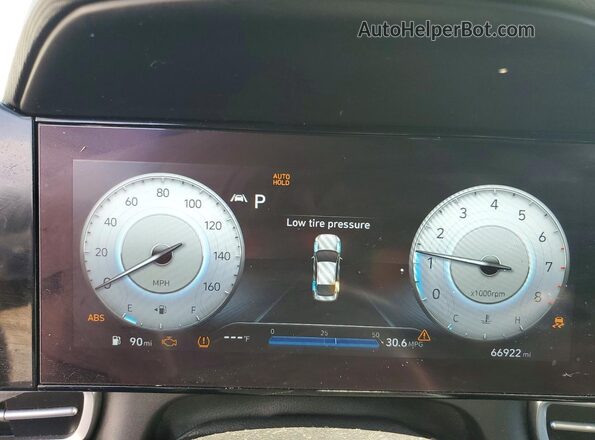 KMHLS4AG4PU431580 2023 HYUNDAI ELANTRA Gray Instrument cluster view