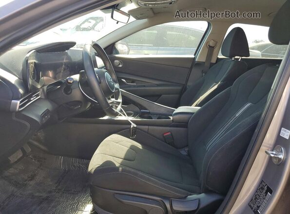 KMHLS4AG4PU431580 2023 HYUNDAI ELANTRA Gray Front interior view