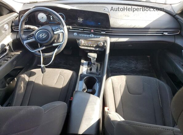 KMHLS4AG4PU431580 2023 HYUNDAI ELANTRA Gray Dashboard view
