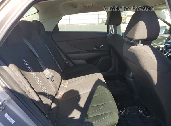 KMHLS4AG4PU431580 2023 HYUNDAI ELANTRA Gray Rear seats view