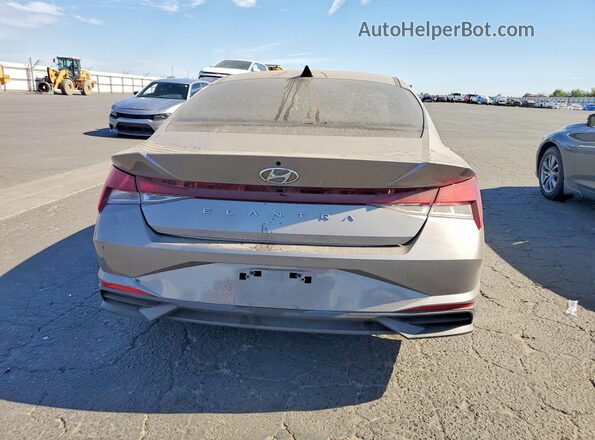 KMHLS4AG4PU431580 2023 HYUNDAI ELANTRA Gray Rear view