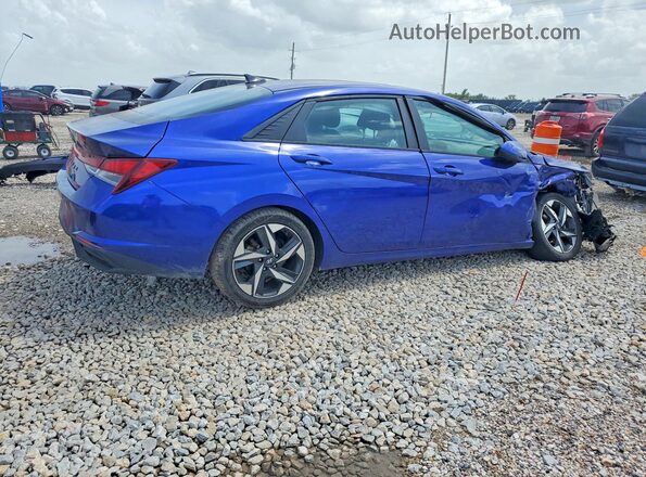 KMHLS4AG4PU439341 2023 HYUNDAI ELANTRA Blue Tył prawy