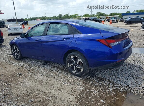 KMHLS4AG4PU439341 2023 HYUNDAI ELANTRA Blue Tył lewy