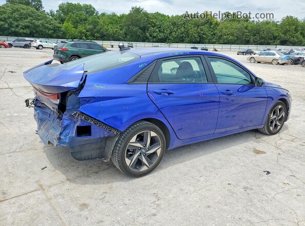 KMHLS4AG4PU445060 2023 HYUNDAI ELANTRA Blue Tył prawy