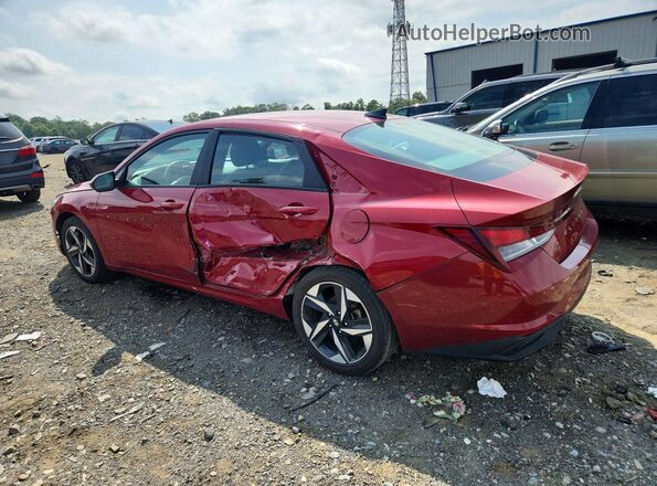 KMHLS4AG4PU459895 2023 HYUNDAI ELANTRA Красный Задняя левая четверть
