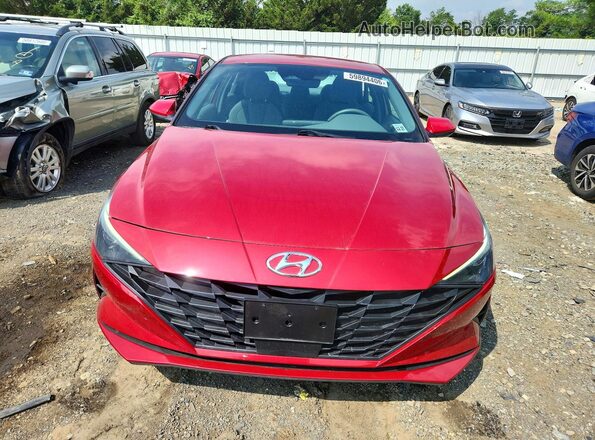 KMHLS4AG4PU459895 2023 HYUNDAI ELANTRA Красный Вид спереди