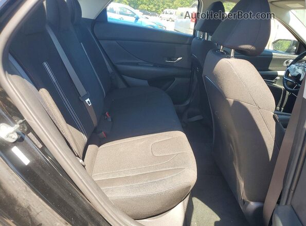 KMHLS4AG4PU466894 2023 HYUNDAI ELANTRA Black Вид задніх сидінь