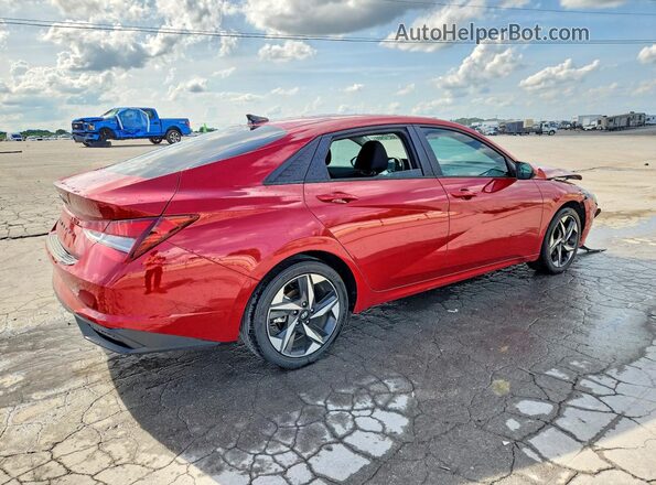KMHLS4AG4PU482934 2023 HYUNDAI ELANTRA Красный Задняя правая четверть