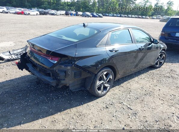 KMHLS4AG4PU514779 2023 HYUNDAI ELANTRA Black უკანა მარჯვენა