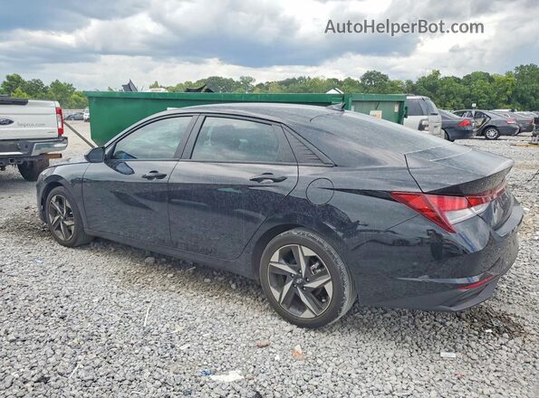 KMHLS4AG4PU549886 2023 HYUNDAI ELANTRA Black Задня ліва чверть