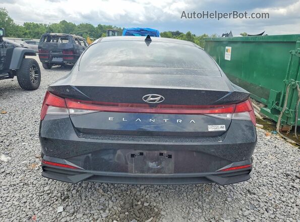 KMHLS4AG4PU549886 2023 HYUNDAI ELANTRA Black Вид ззаду