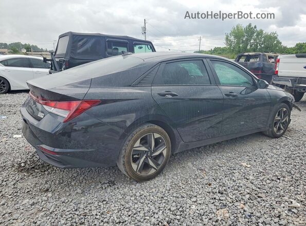 KMHLS4AG4PU549886 2023 HYUNDAI ELANTRA Black Задня права чверть