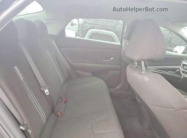 KMHLS4AG4PU549886 2023 HYUNDAI ELANTRA Black Вид задніх сидінь