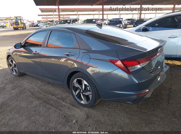 KMHLS4AG4PU599865 2023 HYUNDAI ELANTRA Gray უკანა მარცხენა