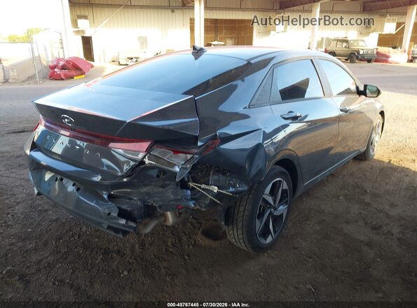 KMHLS4AG4PU599865 2023 HYUNDAI ELANTRA Gray უკანა მარჯვენა