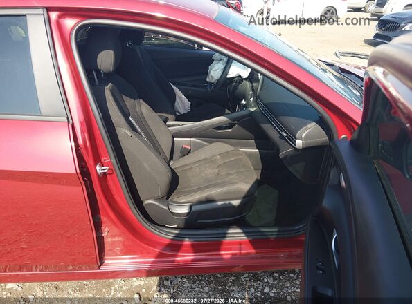 KMHLS4AG4PU621198 2023 HYUNDAI ELANTRA Red Вид салону спереду