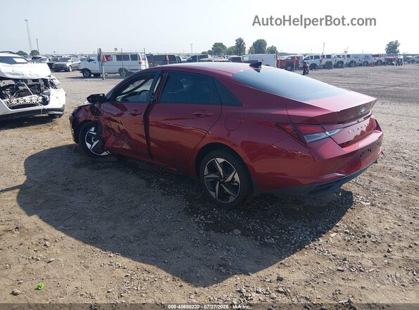 KMHLS4AG4PU621198 2023 HYUNDAI ELANTRA Red Задня ліва чверть