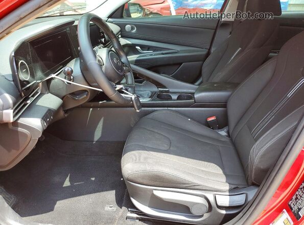 KMHLS4AG5MU211277 2021 HYUNDAI ELANTRA Red Սալոնի դիմացի տեսք