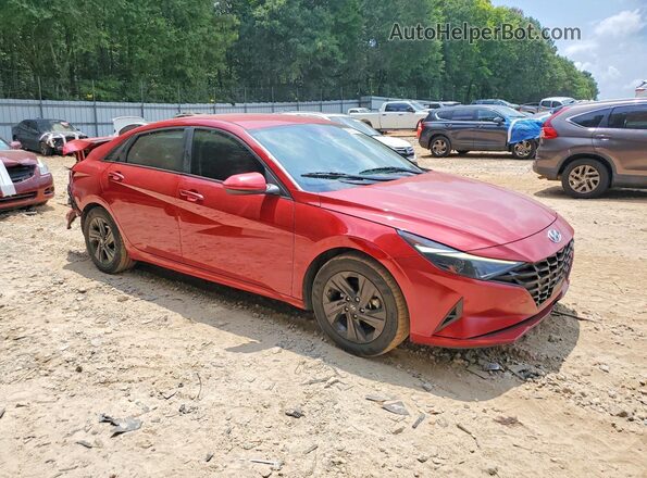 KMHLS4AG5MU211277 2021 HYUNDAI ELANTRA Red Առջևի աջ