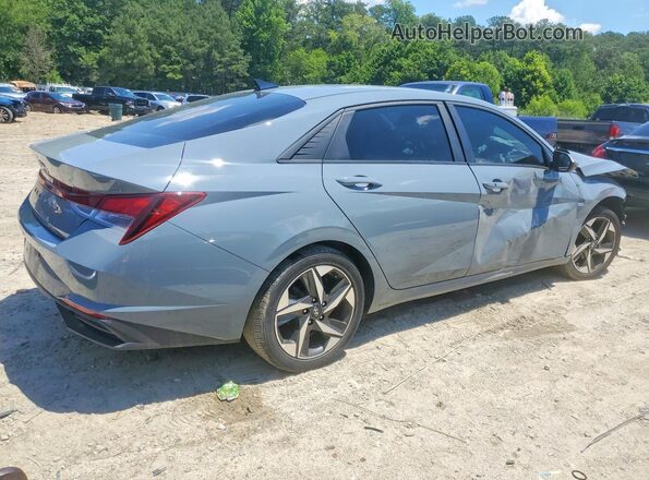KMHLS4AG6PU446789 2023 HYUNDAI ELANTRA Gray Задня права чверть