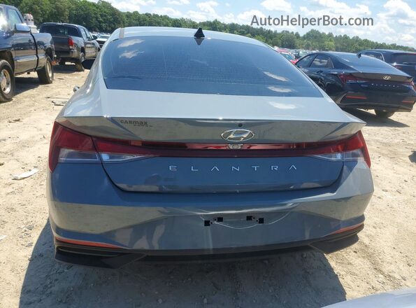 KMHLS4AG6PU446789 2023 HYUNDAI ELANTRA Gray Вид ззаду