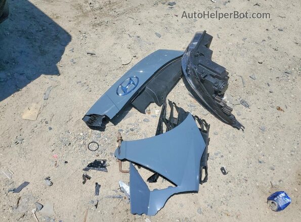 KMHLS4AG6PU446789 2023 HYUNDAI ELANTRA Gray Вид підкапотного простору