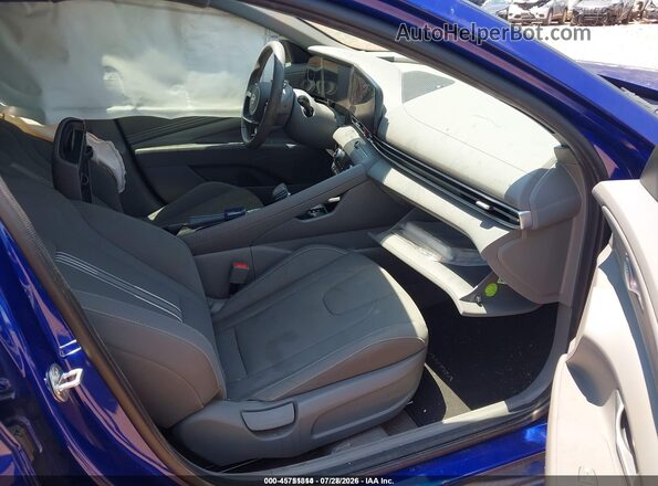 KMHLS4AG6PU487391 2023 HYUNDAI ELANTRA Blue Vista interior delantera