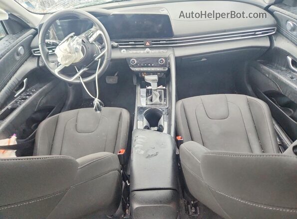 KMHLS4AG6PU606007 2023 HYUNDAI ELANTRA Gray წინა პანელის ხედი