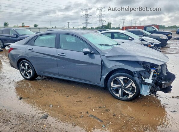 KMHLS4AG6PU606007 2023 HYUNDAI ELANTRA Gray წინა მარჯვენა