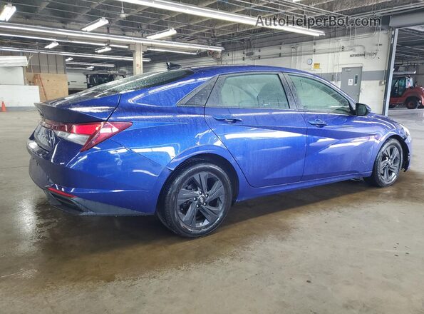 KMHLS4AG7MU187368 2021 HYUNDAI ELANTRA Синий 