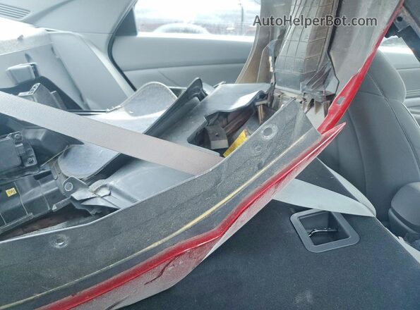 KMHLS4AG7NU217566 2022 HYUNDAI ELANTRA Red Widok tylnych siedzeń