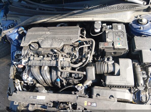 KMHLS4AG7PU418709 2023 HYUNDAI ELANTRA Blue Вид підкапотного простору