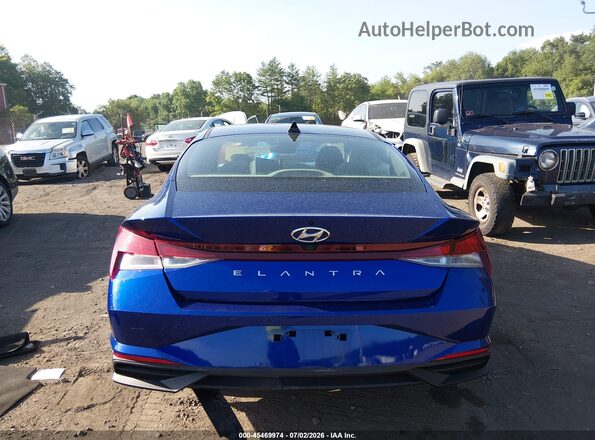 KMHLS4AG7PU418709 2023 HYUNDAI ELANTRA Blue 