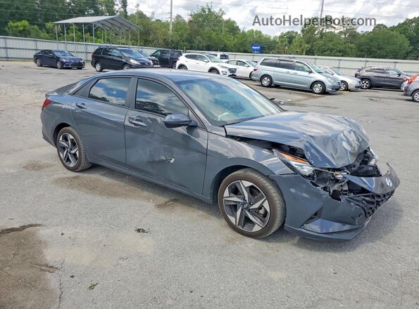 KMHLS4AG7PU570389 2023 HYUNDAI ELANTRA Gray Передня права чверть
