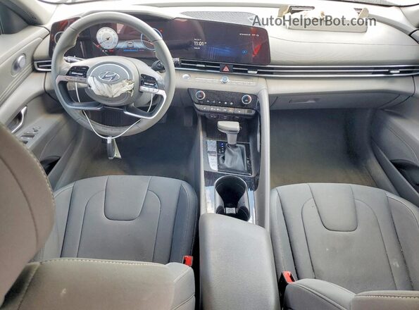 KMHLS4AG7PU570389 2023 HYUNDAI ELANTRA Gray Вид панелі приладів